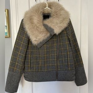 *Vintage* Banana Republic Plaid Winter Jacket